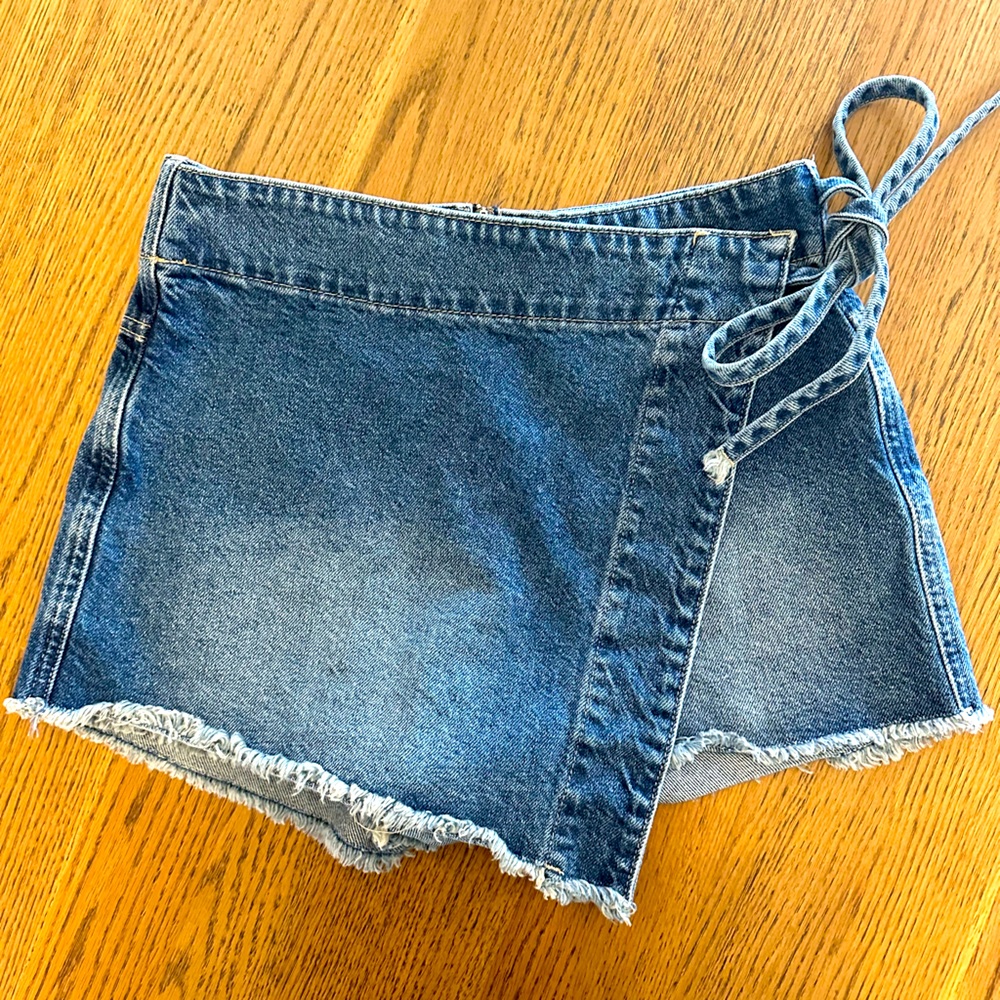 We The Free Emmy Denim Skort (2)